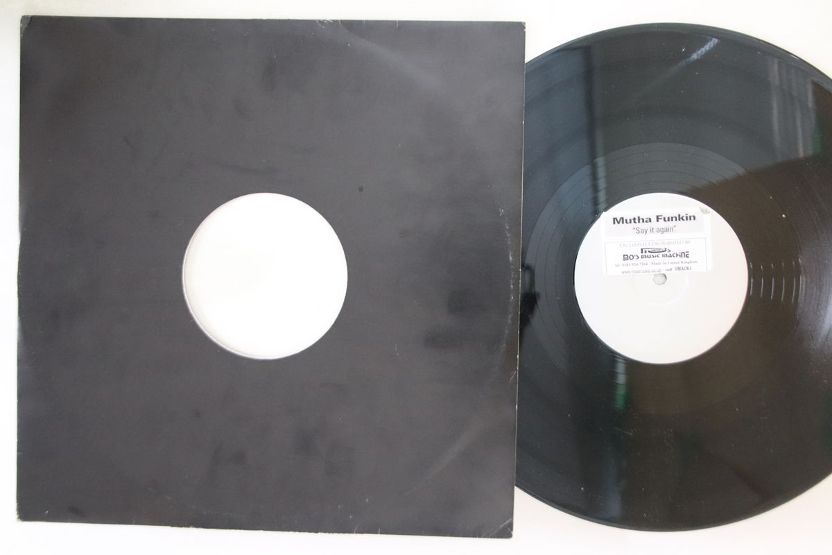 英LP Mutha Funkin Say It Again SMACK1 MO&#039;S MUSIC MACHINE /00260 英LP Mutha Funkin Say It Again SMACK1 MO'S MUSIC MACHINE /00260