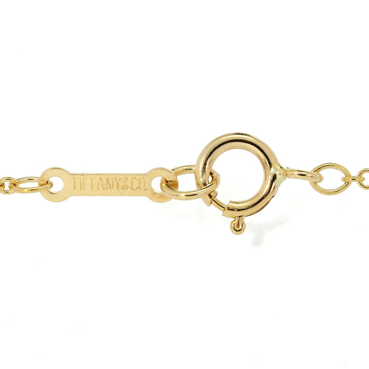 ティファニー インフィニティ クロス ネックレス K18 TIFFANY&Co. 中古  