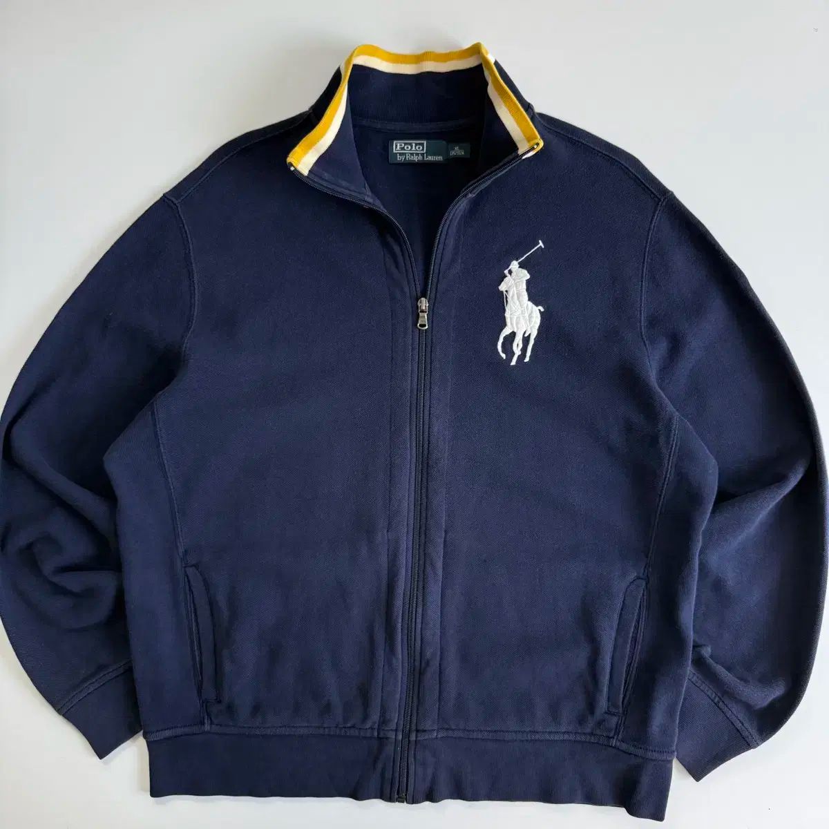 Polo POLO RALPH LAUREN ポロラルフローレン ネイビー ビックポニー ジップアップ カーディガン