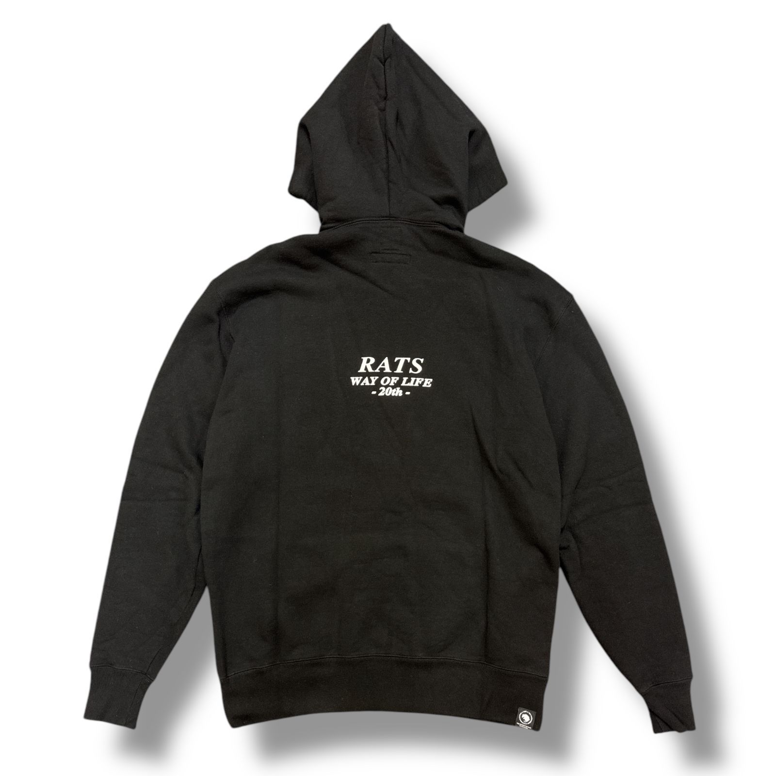 NEIGHBORHOOD RATS ホワイト フーディー L