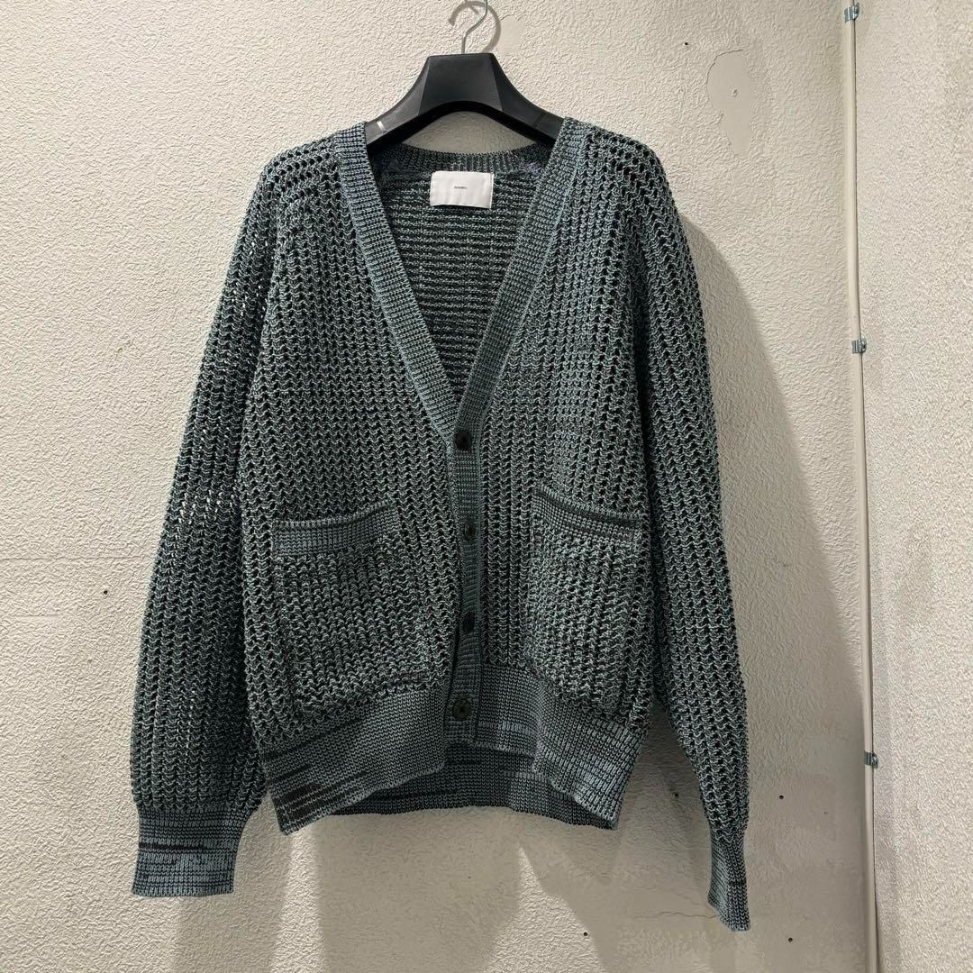 SUGARHILL シュガーヒル 23SS COTTON OPEN WORK KNIT CARDIGAN 