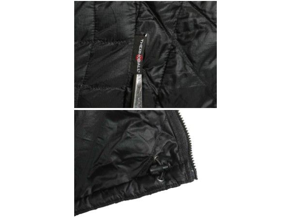 なクーポン配布中! US企画 ノースフェイス 中綿 キルティング ナイロン ジャケット レディース XXL フルジップ サーモボール ブルゾン 大きいサイズ 黒 企業 SIROKUMA-CORPORATION_COM