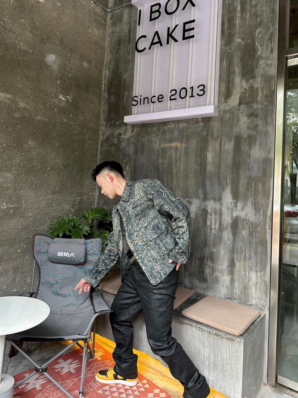 【美品】LOUIS VUITTON ボクシーカットジャケット 美品】LOUIS VUITTON ボクシーカットジャケット
