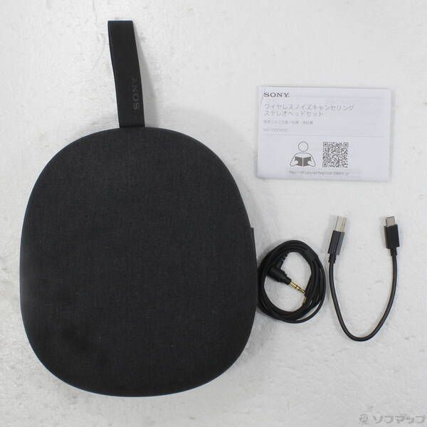 【中古】SONY WH-1000XM6 ブラック Sony WH-1000XM6 Wireless Noise Cancelling Headphones - Black