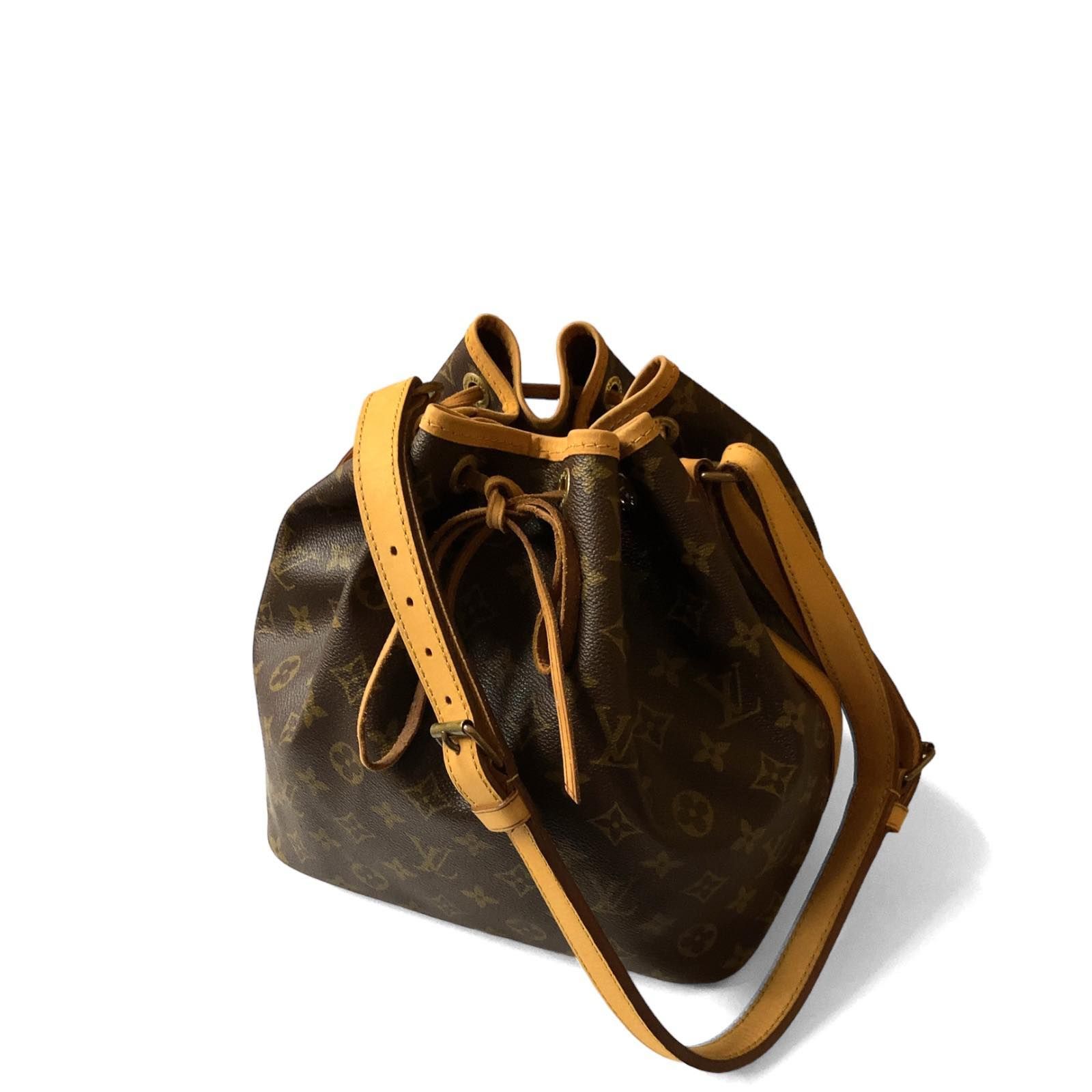 中古品】91年製 LOUIS VUITTON ルイヴィトン M42226 プチ ノエ