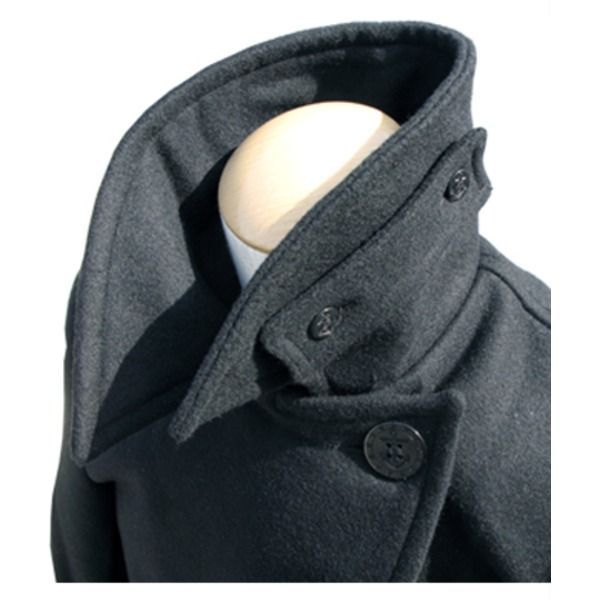 快調な USタイプ海軍 ピーコート JC043YN ブラック 36 S レプリカ