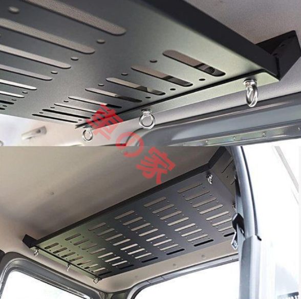 新型スズキジムニー JB64 JB74 天井収納ラック トランク拡張棚 トランク収納ブラケット 中拡張ラック 荷物棚 吊り下げ収納 取付簡単 パーツCYB39 FFCRYSTALESIA_COM