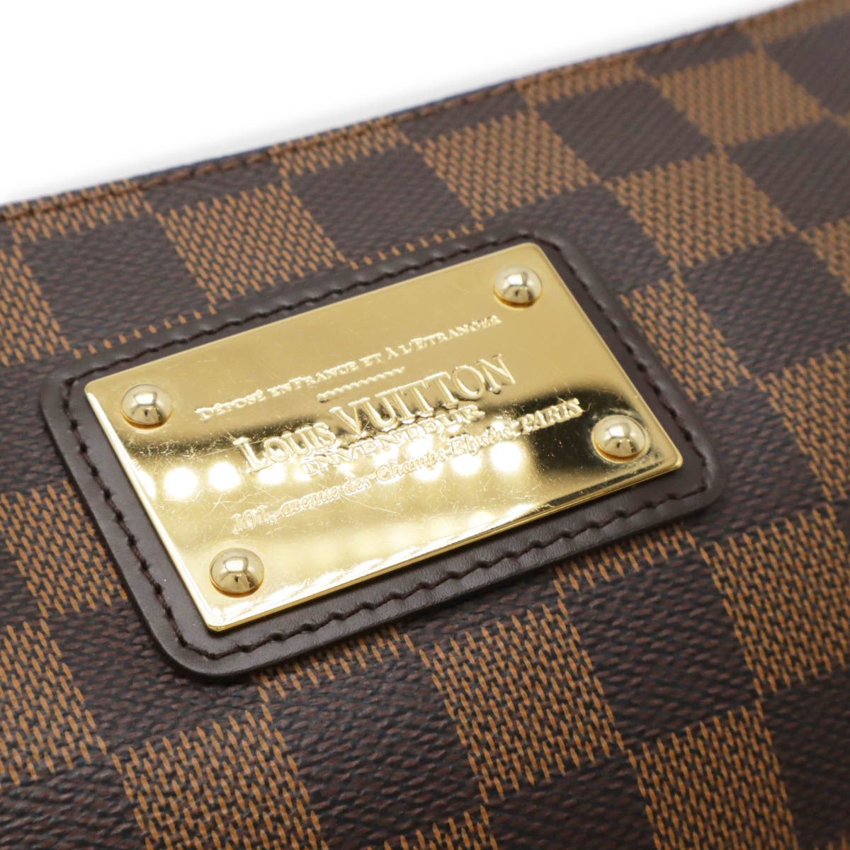 LOUIS VUITTON ルイ ヴィトン ダミエ エヴァ アクセサリーポーチ