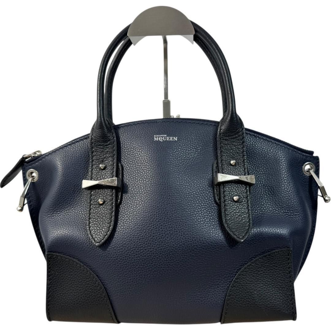 【美品】アレキサンダーマックイーン 本革レザー トートバッグ 美品☆ALEXANDER MCQUEEN アレキサンダーマックイーン トートバッグ
