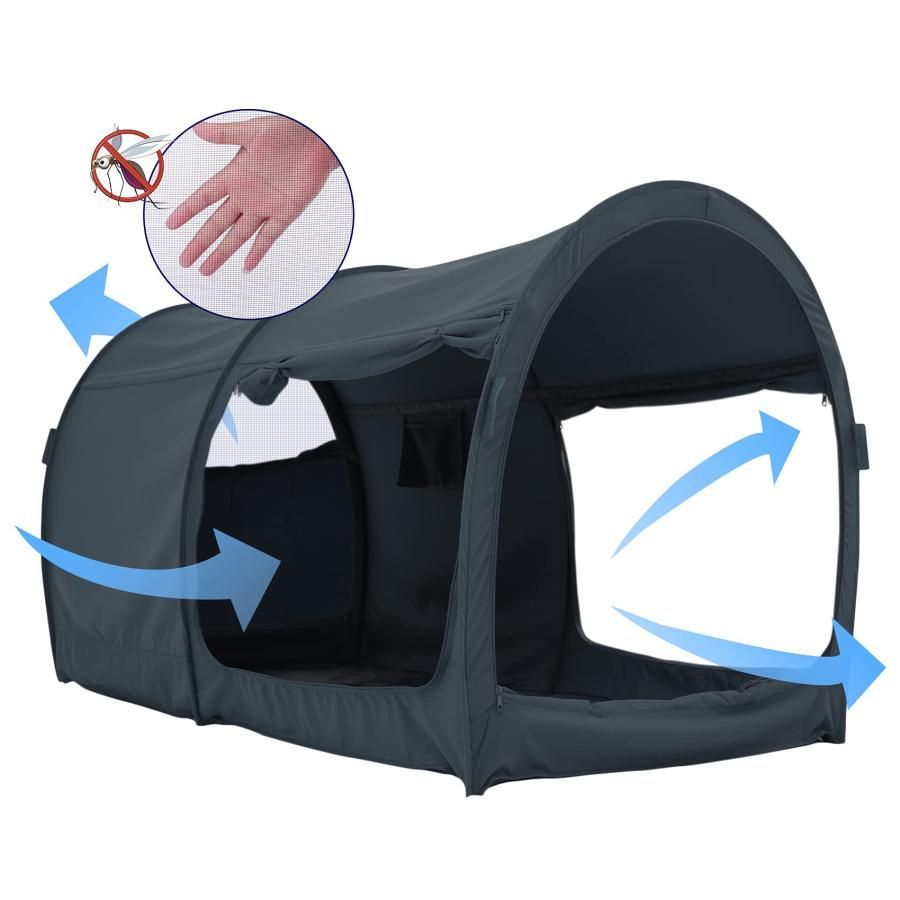 ベッドテント190x99cm ドリームテント ワンタッチベッドキャノピー