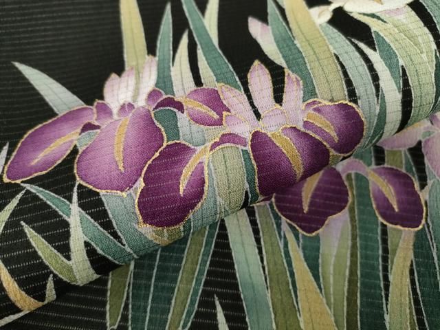 平和屋本店□極上 夏物 東京友禅 手描き 加納知之 九寸開き名古屋帯 絽  