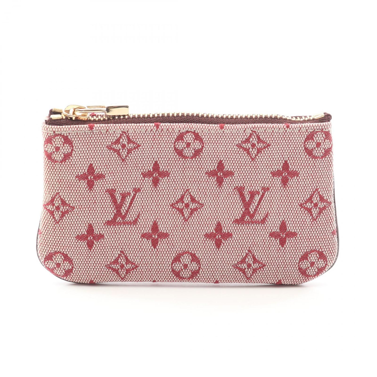 ルイ ヴィトン LOUIS VUITTON コインケース ポシェットクレ モノグラムミニラン スリーズ キーリング付き M92238 スリーズ キャンバス レザー ポシェット クレ レディース Used A