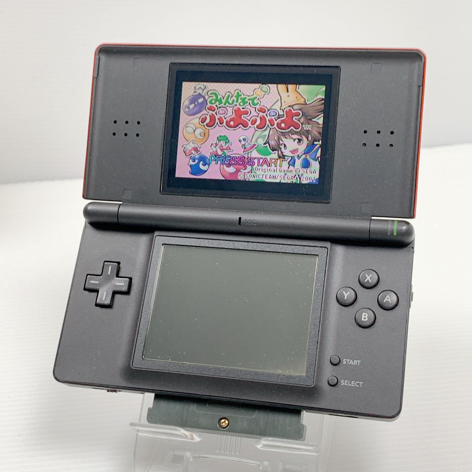 Nintendo　ニンテンドーDSlite クリムゾンブラック　美品　セット 超極美品 DS Lite クリムゾンブラック 遊べるセット 動作確認