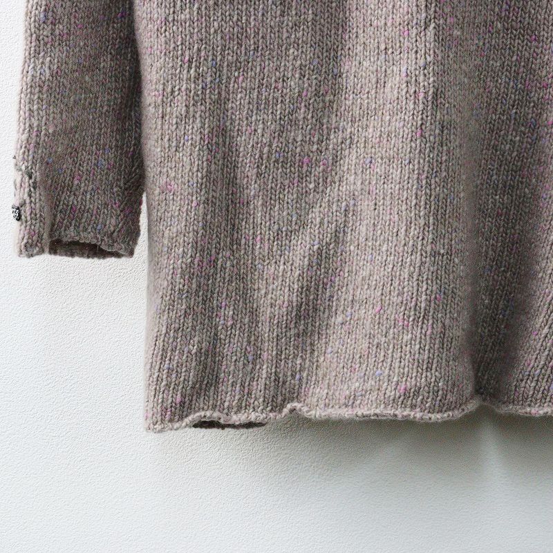 クイーンアンドベル QUEENE and BELLE カシミヤ100％ カラーネップ  