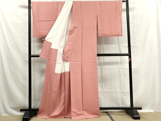 平和屋着物□上質な色無地 霞地紋 薄紅色 正絹 逸品 DAAO6610cd - メルカリ