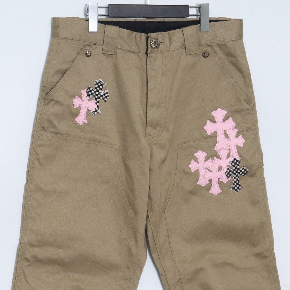 CHROME HEARTS クロスパッチカーペンターパンツ サイズ32 - メルカリ