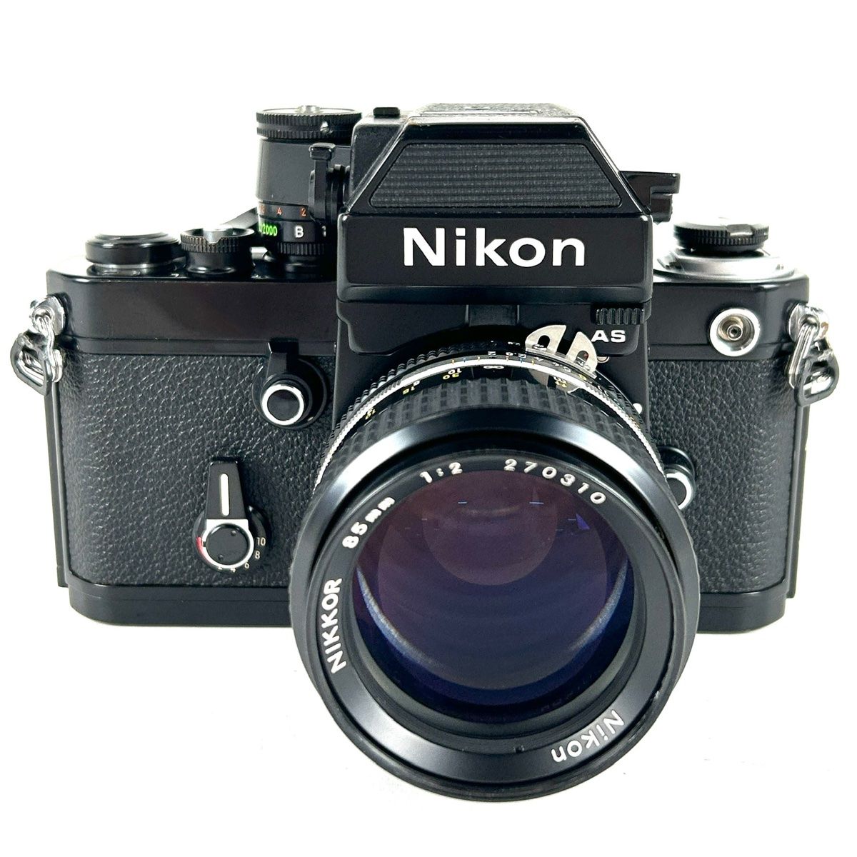 ニコン Nikon F2 フォトミック AS ブラック + Ai-S NIKKOR 85mm F2