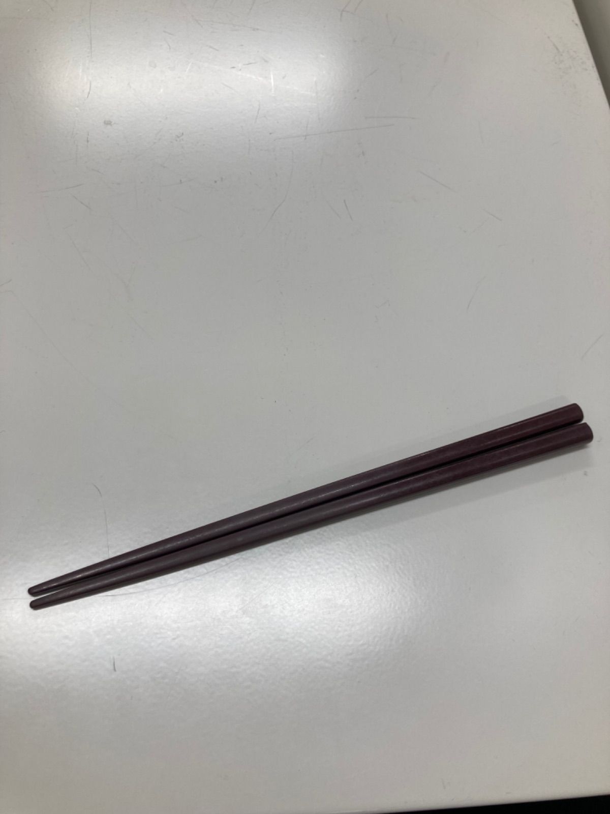 【学校給食　プラスチック製はし39膳　ステンレスケース付き】