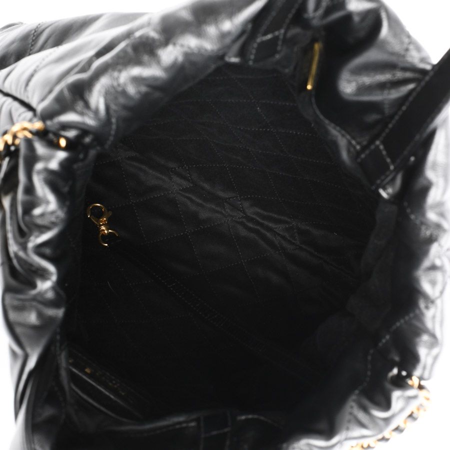 シャネル AS3859 CHANEL22 キャビアスキンチェーンバックパック 中古 GZ14