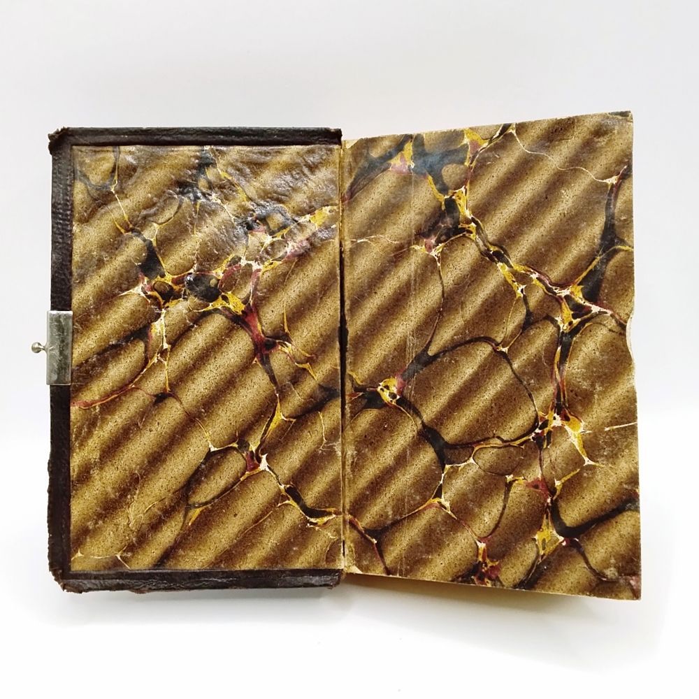 アンティーク 祈祷書 1889年 フランス 革装 挿画 聖書 ミセル