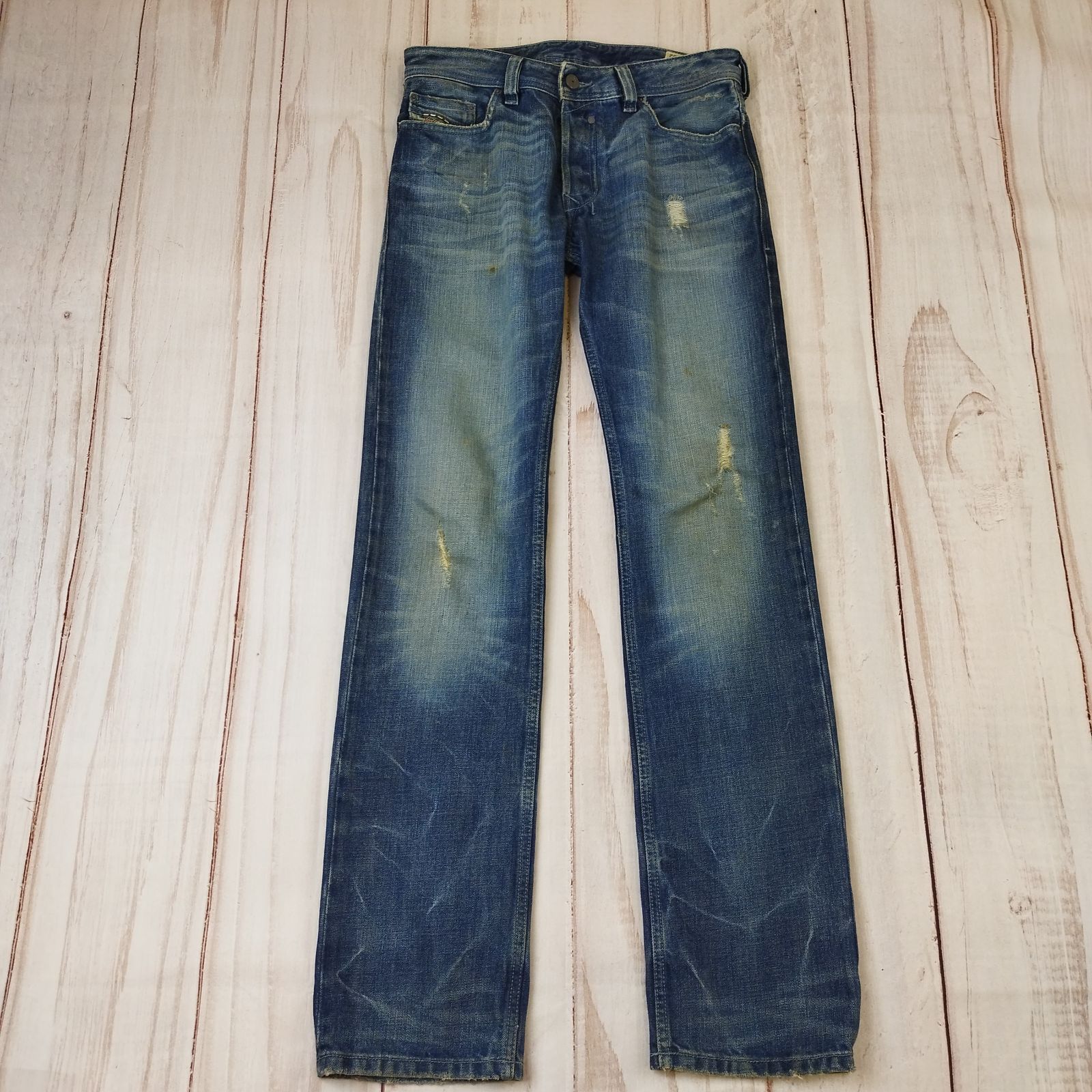☆DIESEL ディーゼル/サイズ:28インチ/ダメージ加工デニム/スタッズ 