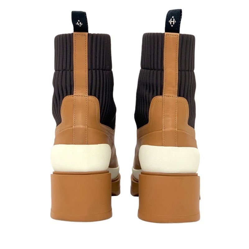 エルメス HERMES ブーツ ショートブーツ 靴 シューズ レザー 