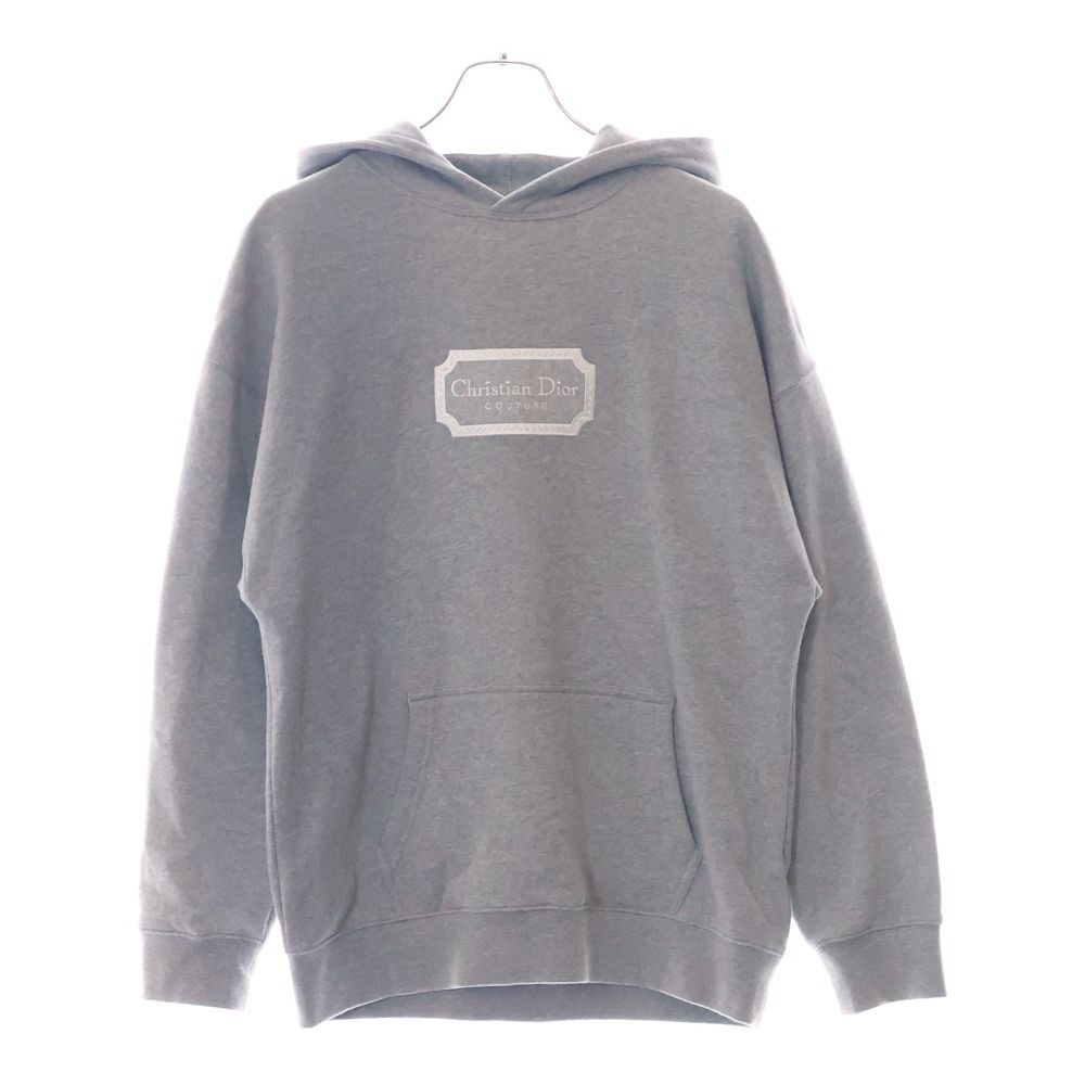 Dior グレー ロゴ スウェット CD Icon Sweatshirt Gray Cotton Fleece | DIOR