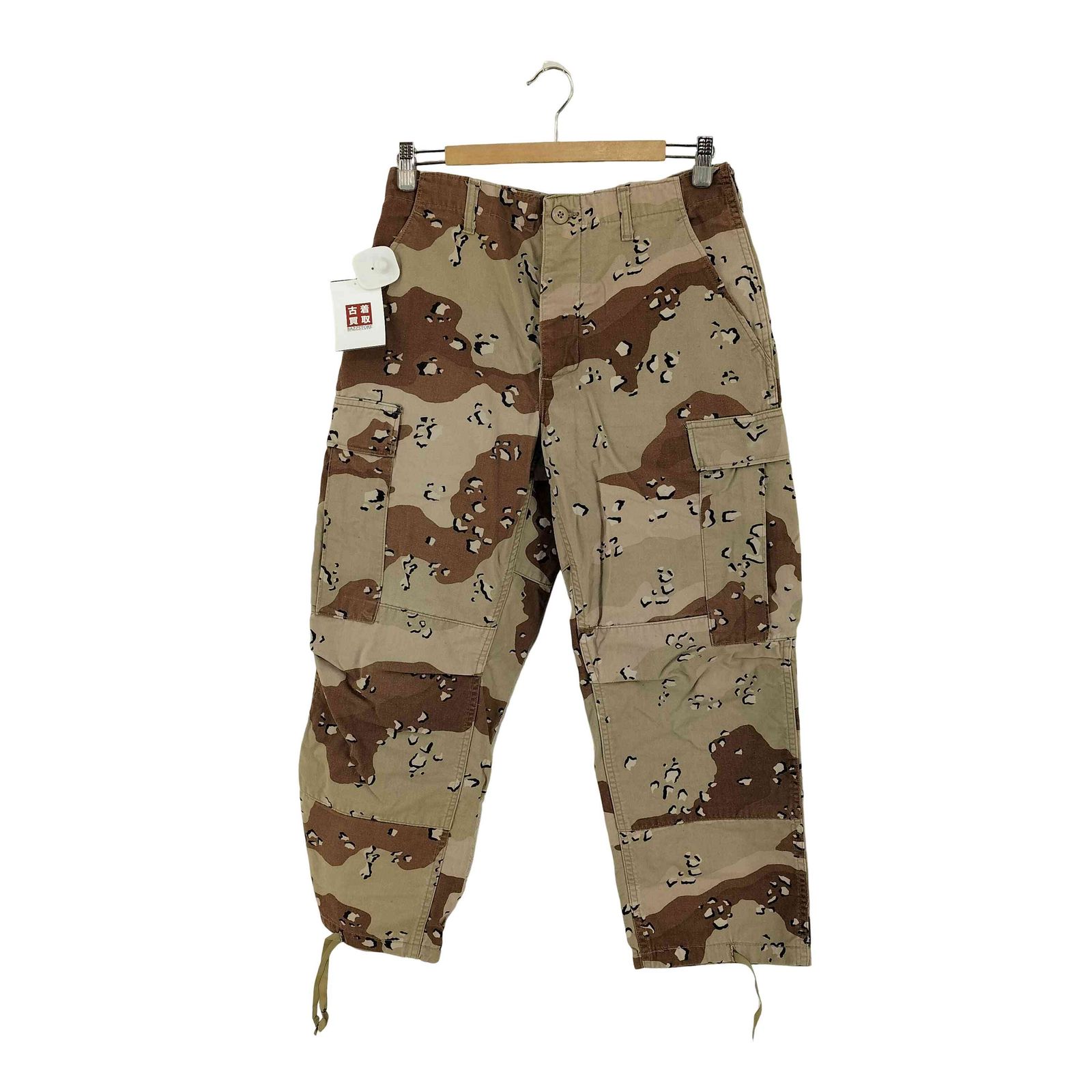 ユーエスアーミー U.S. ARMY 80s 86年会計 チョコチップカモ BDUカーゴパンツ メンズ  SMALL-REGULAR