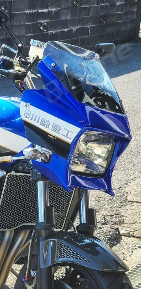 カウル ビキニカウル ダエグタイプ ZRX400 ZRX1100 ZRX1200R 用 エアロタイプ ヘッドライトカウル フロントカウル アッパーカウル  26357 - メルカリ