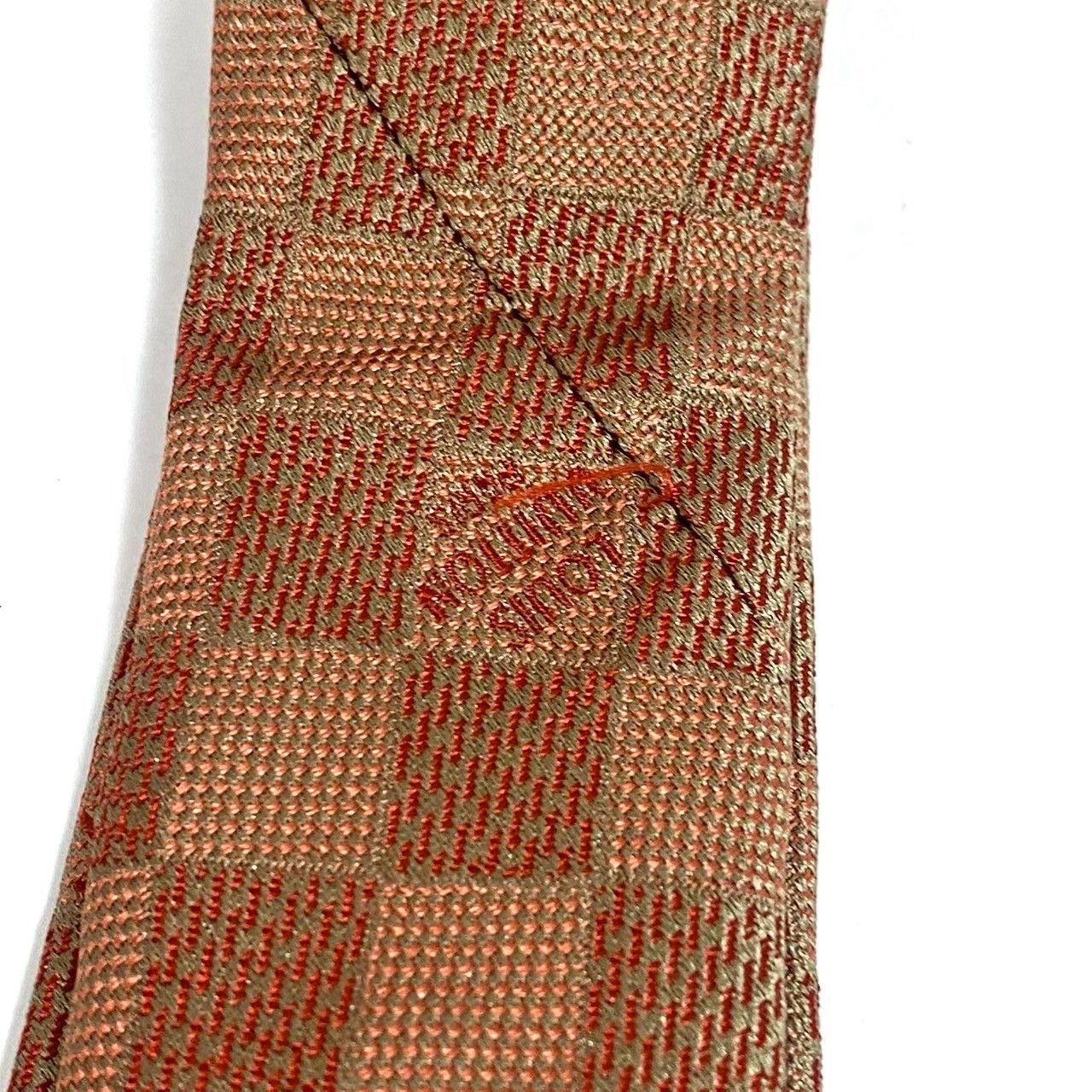 LOUIS VUITTON】ネクタイ SILK/シルク 100% クラヴァット ダミエ
