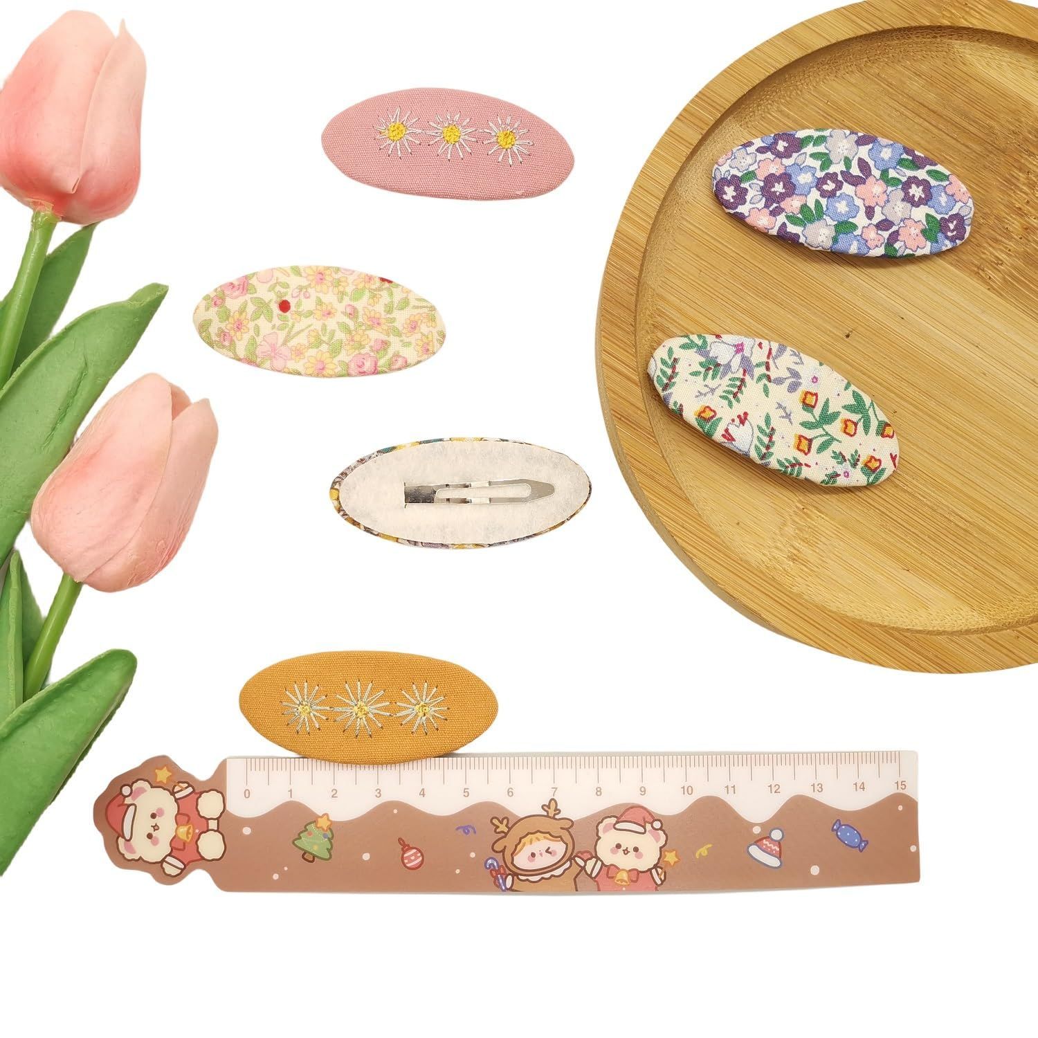 ヘアクリップ向け 髪飾り