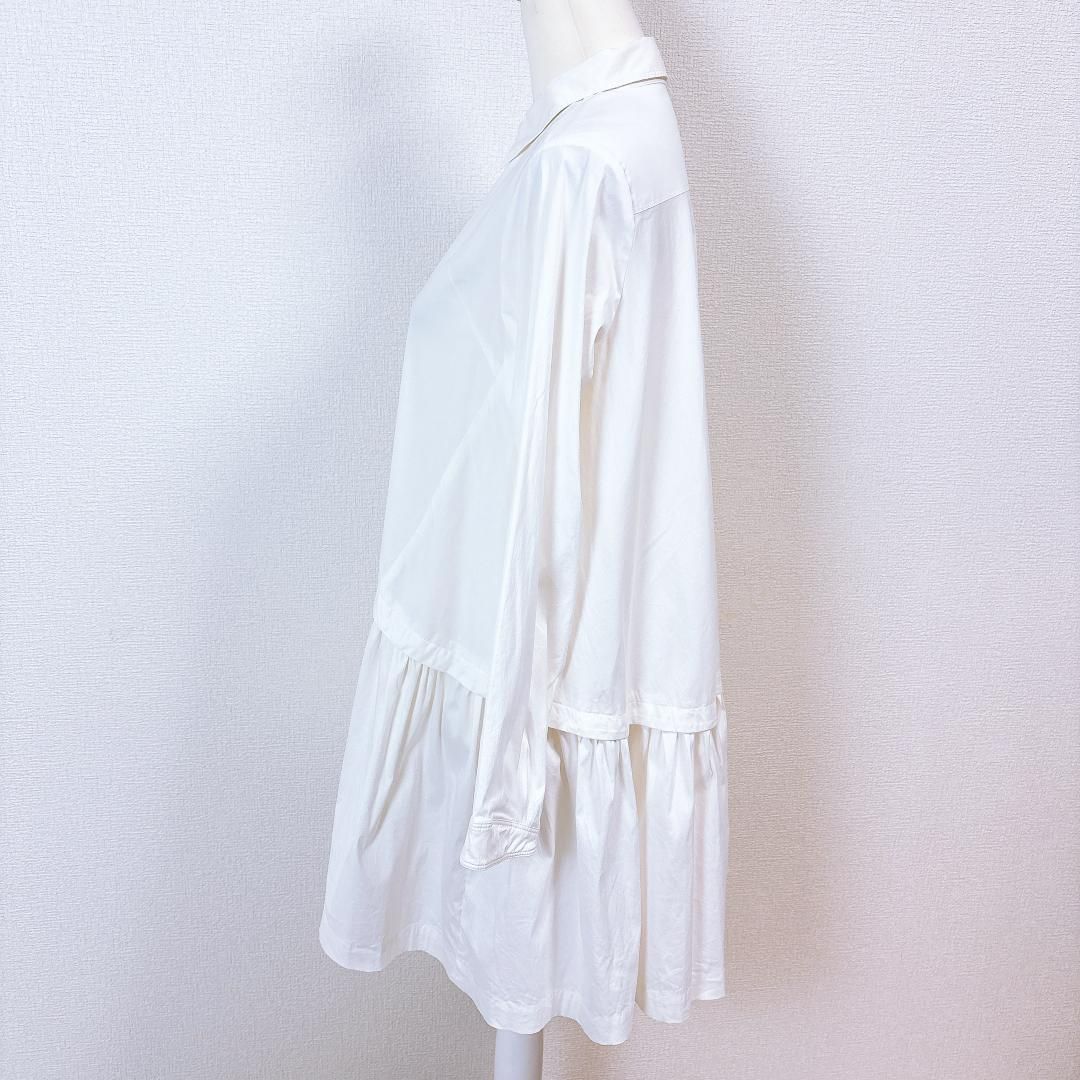 kei shirahata チュニック ブラウスワンピ 1 ホワイト NICORILABO_COM