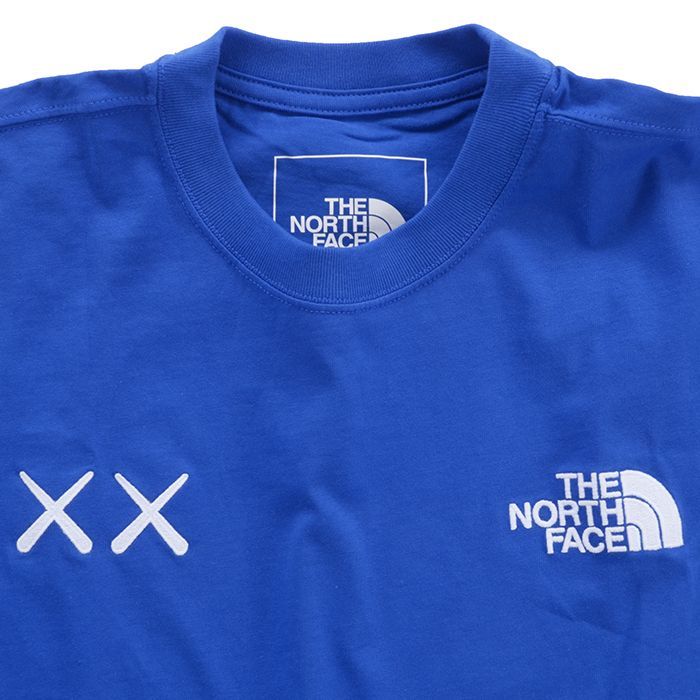 The North Face KAWS ザノースフェイス カウズ TNF×KW SS TEE NF0A7WLLCZ6 Tシャツ ショートスリーブ  ティー ブルー - メルカリ