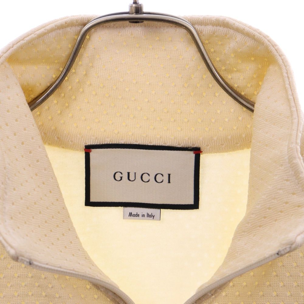 GUCCI (グッチ) サイドライン GGワッペン付き メッシュトラック
