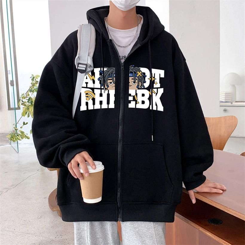 パーカー メンズ パーカー ジャケット 長袖 フード カジュアル服 綿 オーバーサイズ 学生 スポーティ 外套 柄物 上着 通学 通勤 秋冬 男女アウター　 zz11278354767