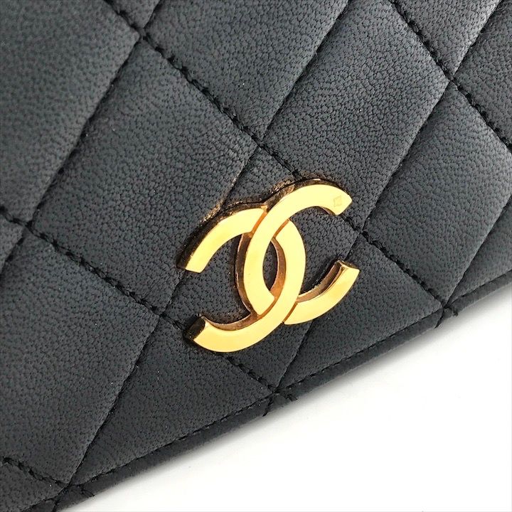 美品 CHANEL シャネル ココマーク ミニ マトラッセ プッシュ