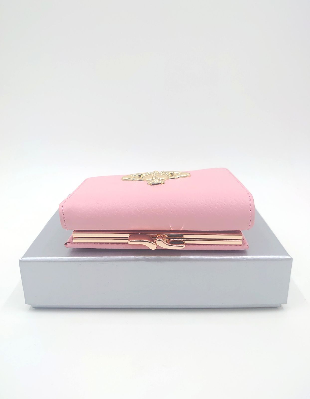 Vivienne Westwood ヴィヴィアン ウエストウッド 三つ折り財布 ピンク WWW_SMP1DAWEKUDUS_SCH_ID