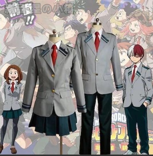 新品 未使用 4点セット制服 デク 爆豪勝己 雄英高校 ヒロアカ 轟焦凍