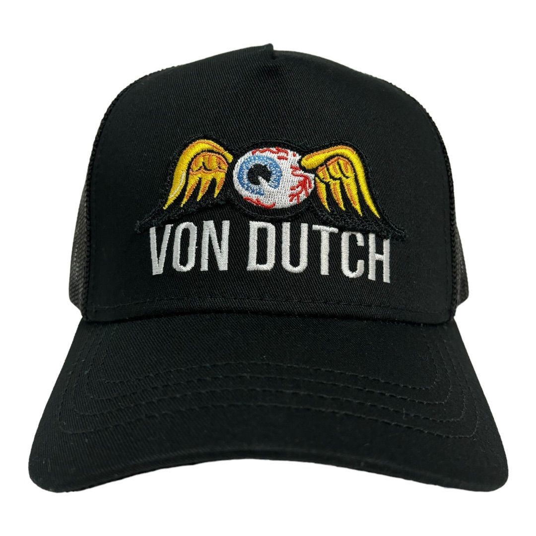 Von Dutch入荷！ボンダッチ　メッシュトラックキャップ　フライングアイ　　Y2Kファッション　韓国ファッション