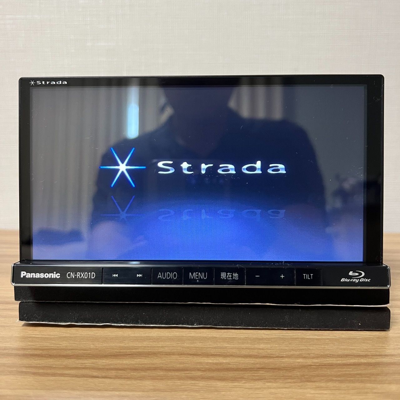 パナソニックナビ Strada ストラーダ CN-RX01D 地デジTV DVD Blu-ray再生OK Bluetooth接続OK 地図2014年版 管理番号 2533-00117