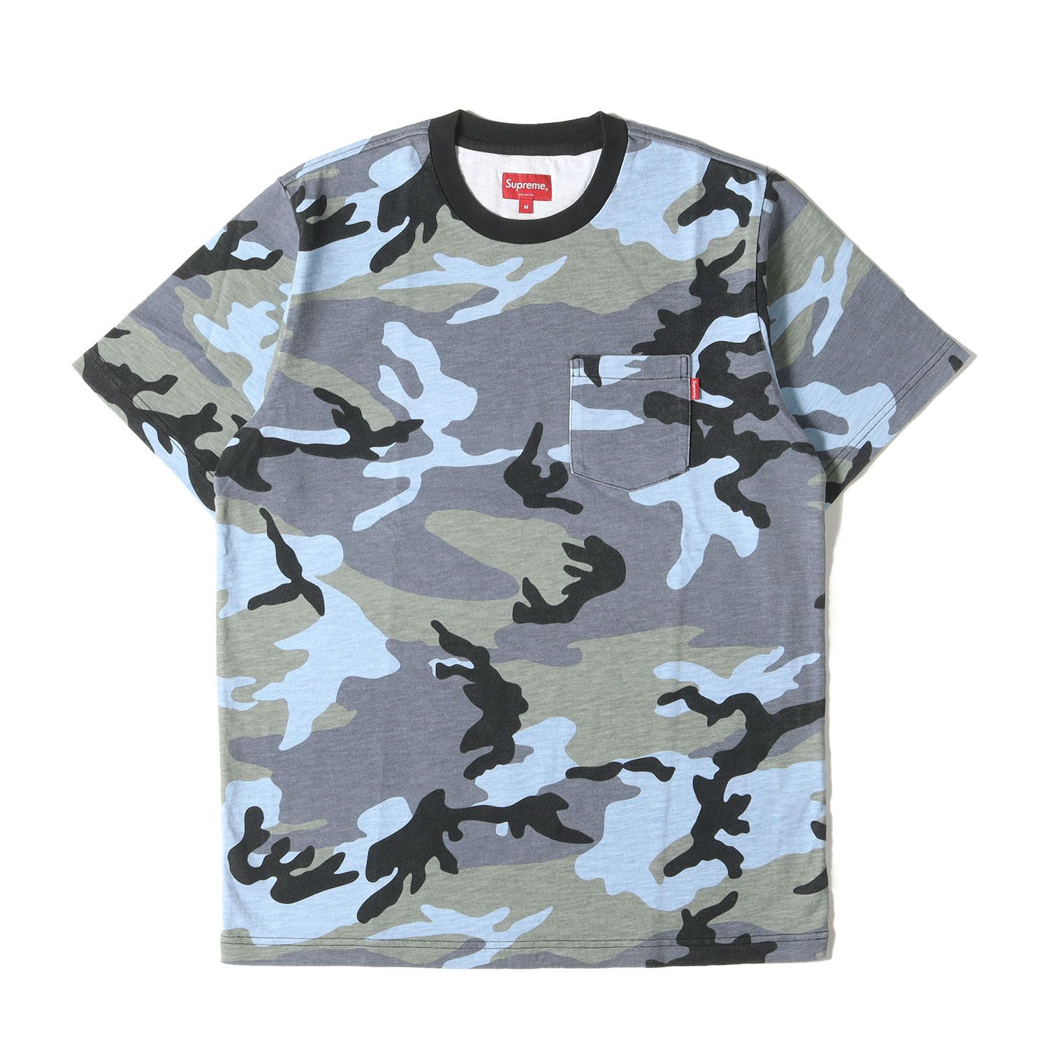 Supreme カモフラージュ Mサイズ Tシャツ 美品 Supreme シュプリーム Tシャツ サイズ:M ポケット付き