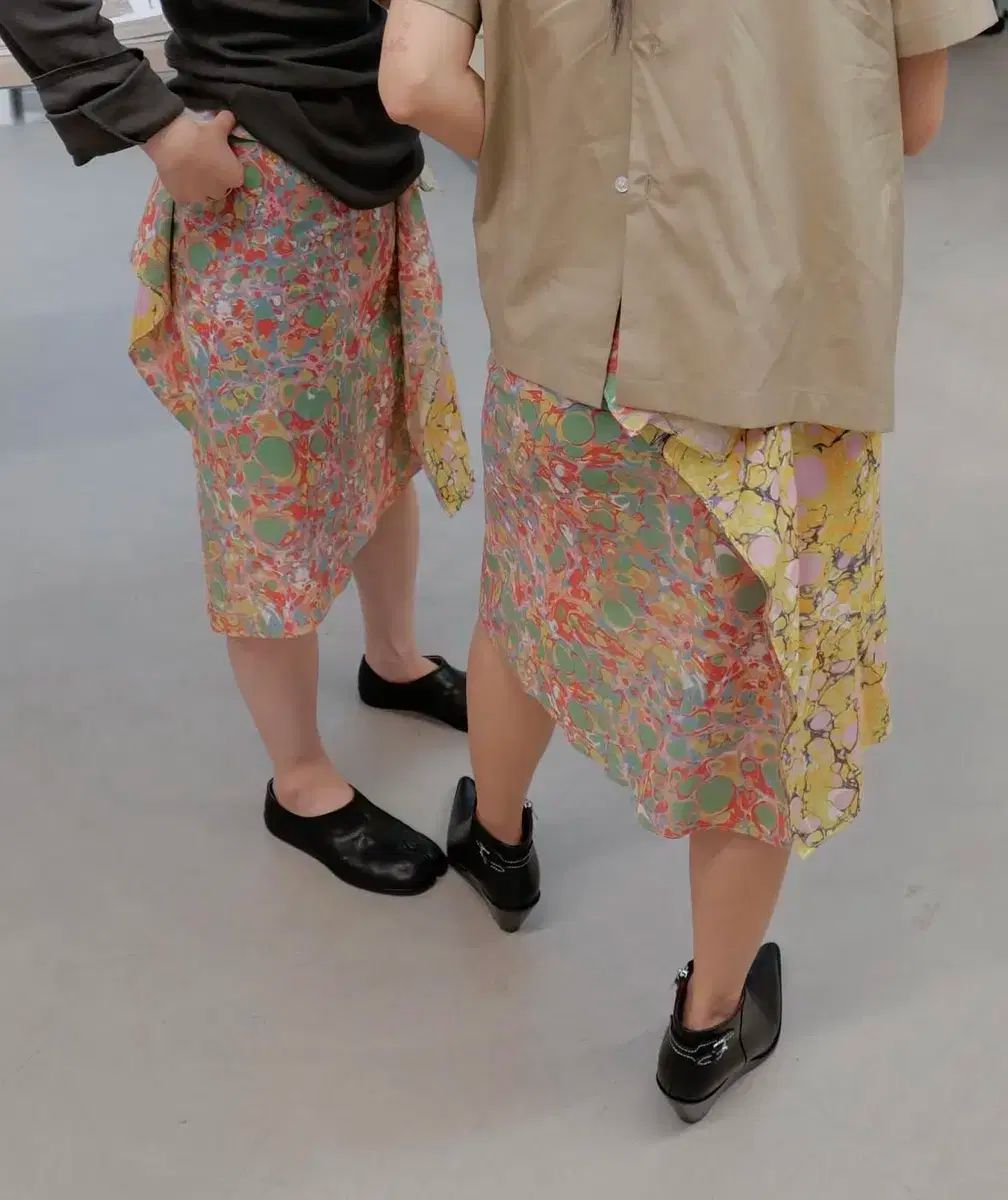 ダズン マー doesntmatter Scarf skirt スカーフ スカート