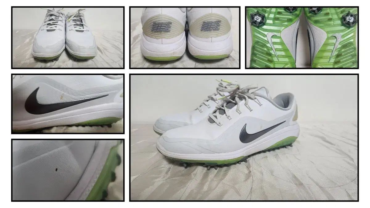 ナイキ ゴルフシューズ 白 カラー 無料配送 タグ