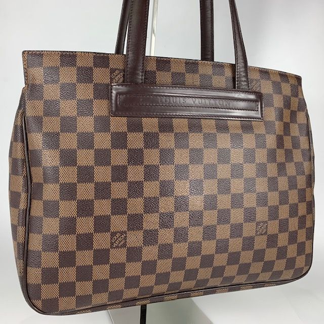 ☆最終値下げ☆ LOUIS VUITTON ルイヴィトン パリオリPM N51123 ダミエ レザー ショルダーバッグ トートバッグ レディース  カジュアル フォーマル エレガント A4対応 大容量 鑑定済み B-095 - メルカリ