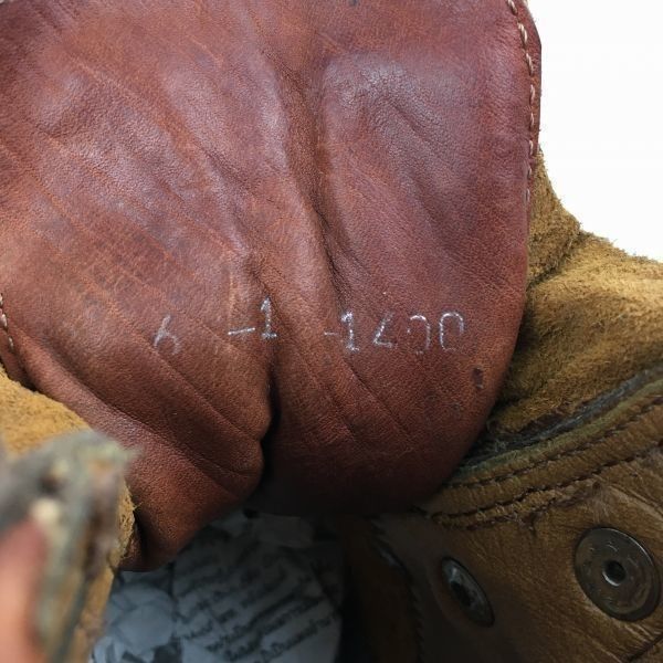 80年代以前?Vintage TRAPPEUR/トラッパー 登山 本革トレッキングブーツ 