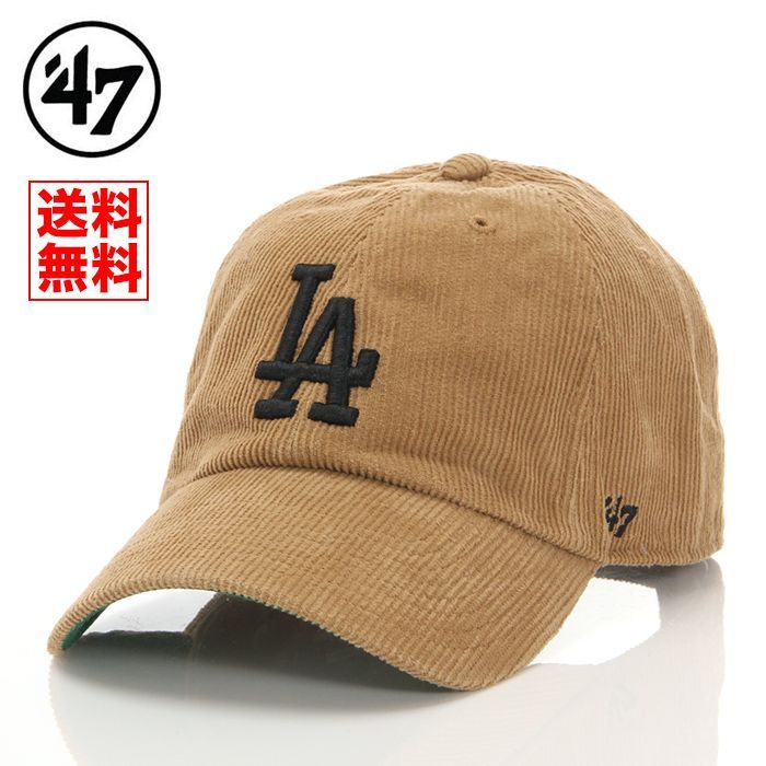 新品】47BRAND LA ロサンゼルス ドジャース コーデュロイ キャップ