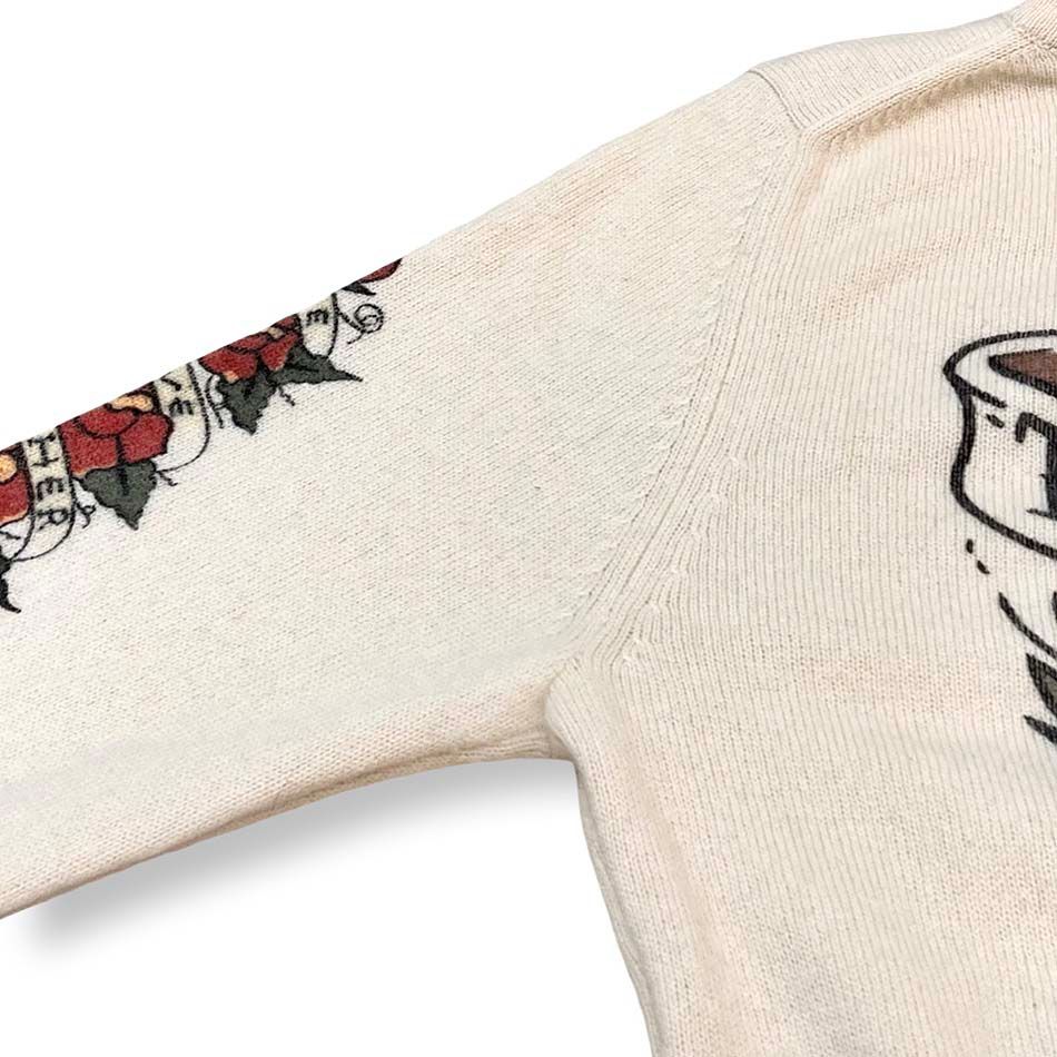 A&G エーアンドジー Tatoos カシミヤ 100% ニット セーター size XS 