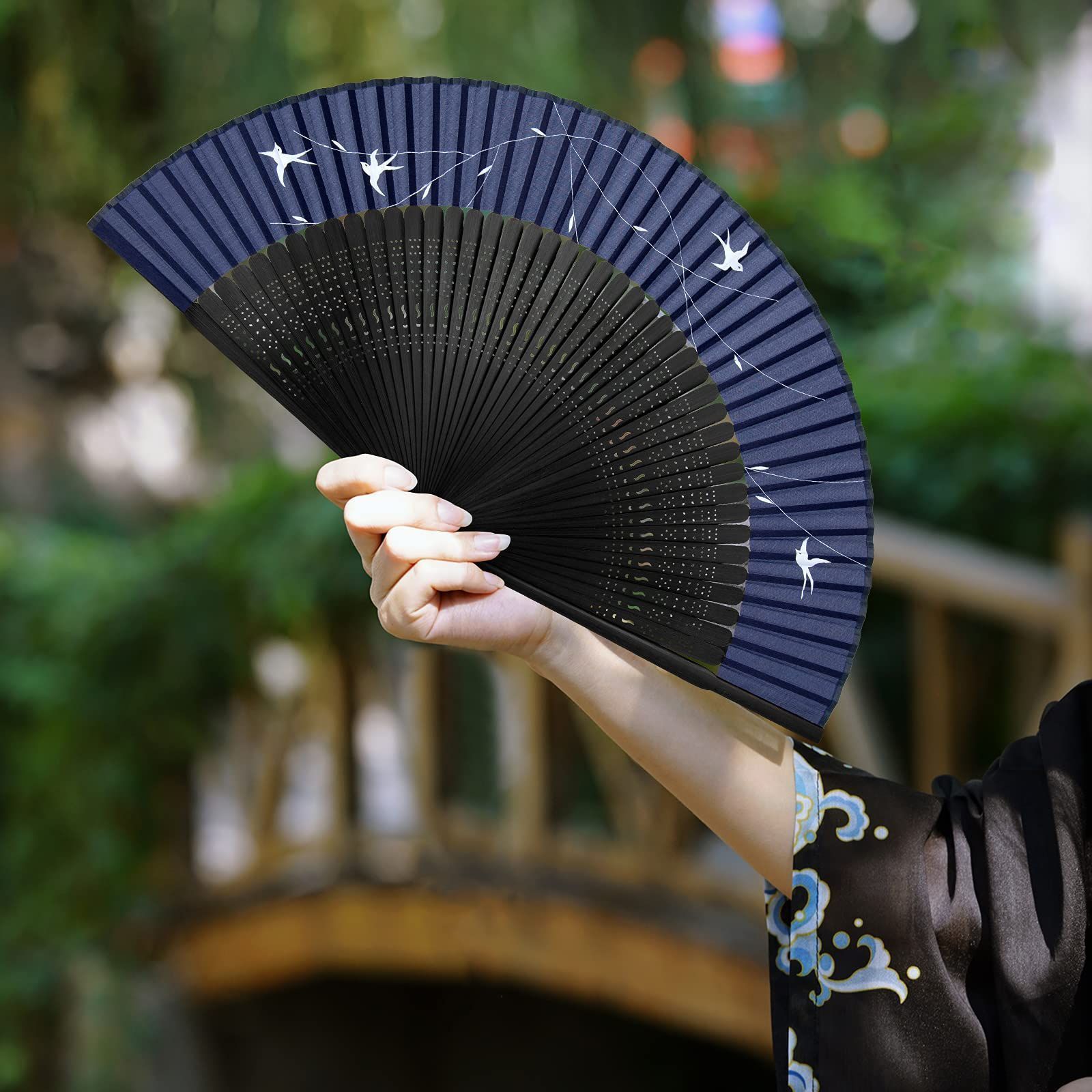 メルカリshops 1点限定在庫限り 数量限定 メンズ 高級シルク扇子 扇子 おしゃれ 人気 高