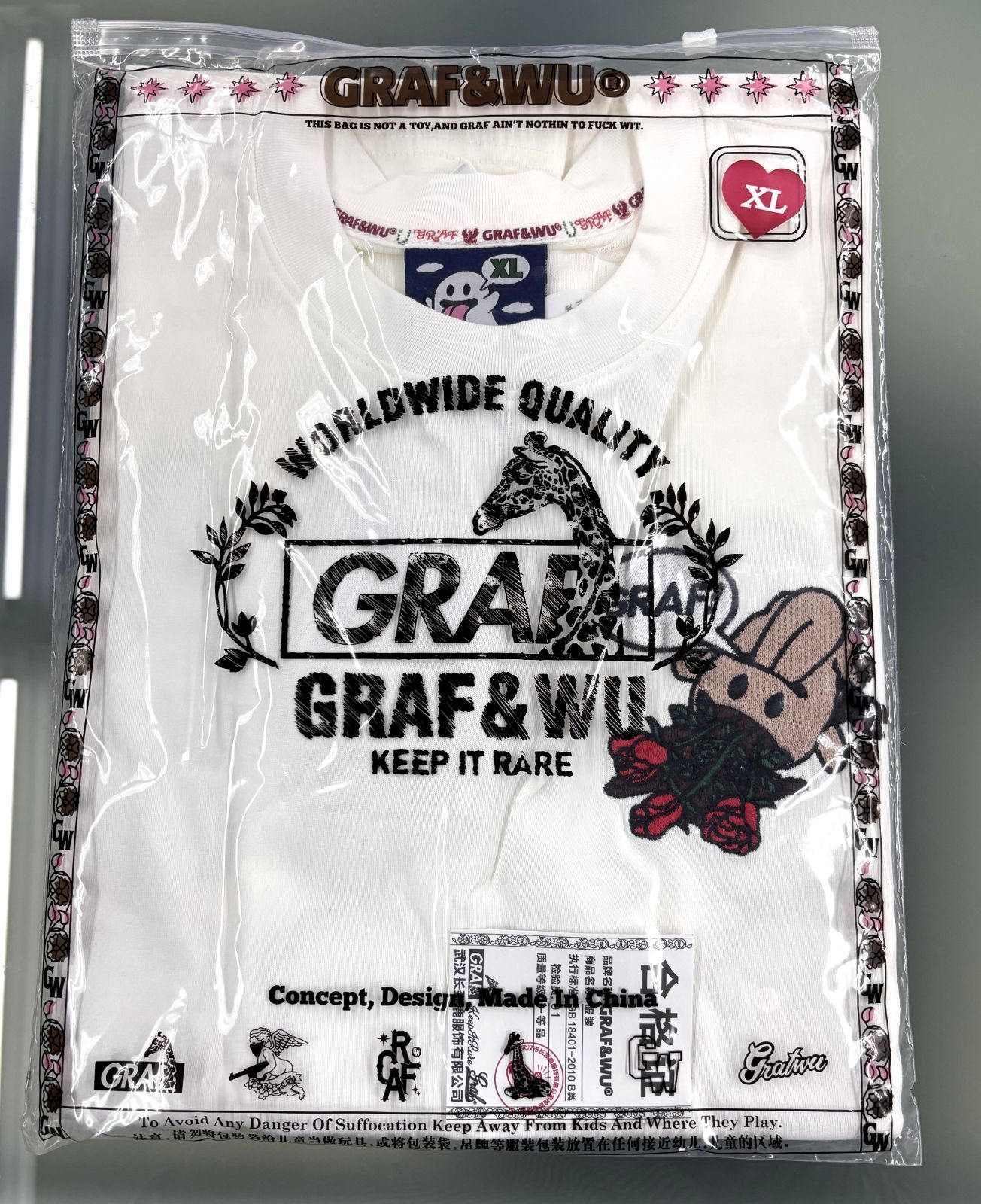 40％OFF GRAF＆WU 12バックゴースト刺繍 半袖Tシャツ - メルカリ