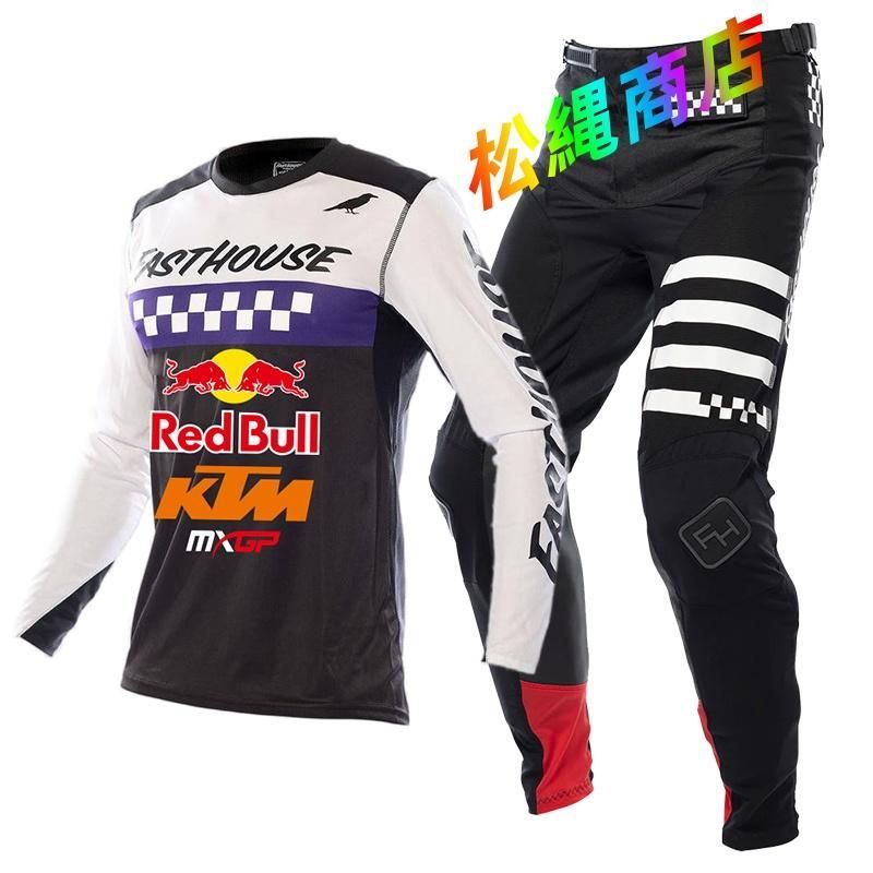 KTM 8色上下セット モデル 汎用ウェア パンツ ジャージ 長袖 オフロード モトクロス パンツ モトクロス用セット バイク用品